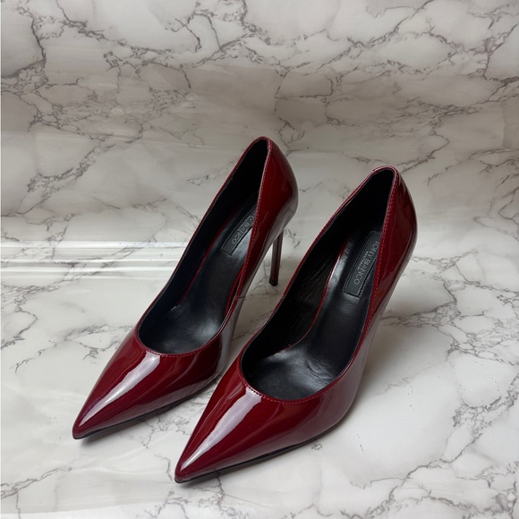 Women’s Toni Bianco Anja Bordeaux Patent US Size 8,5 - Picture 5 of 16